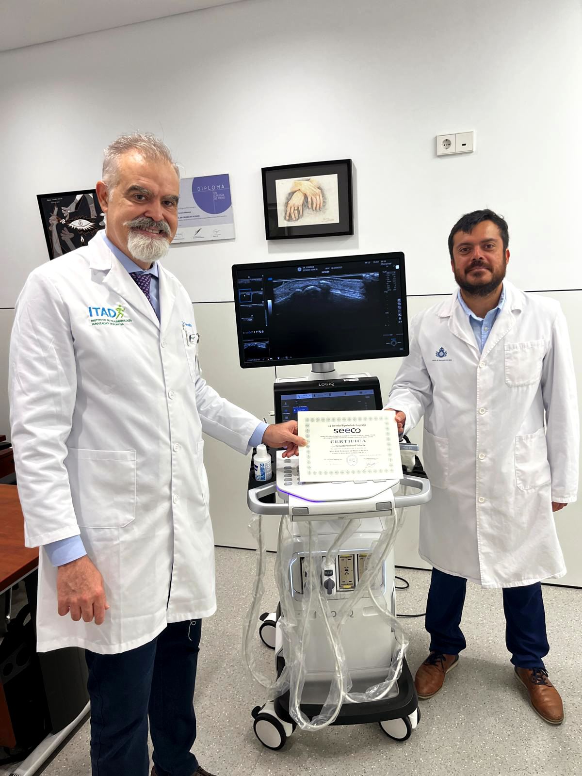 Traumatólogo de Indisa realizó pasantía en España con apoyo de Beca AMCI