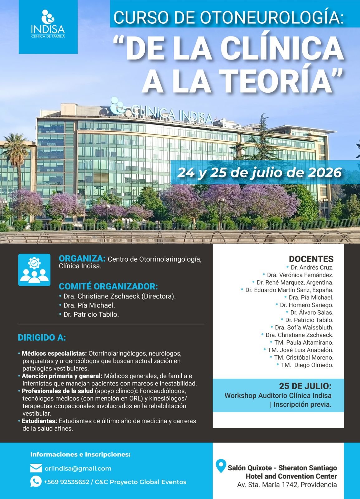 Promueven curso de otoneurología